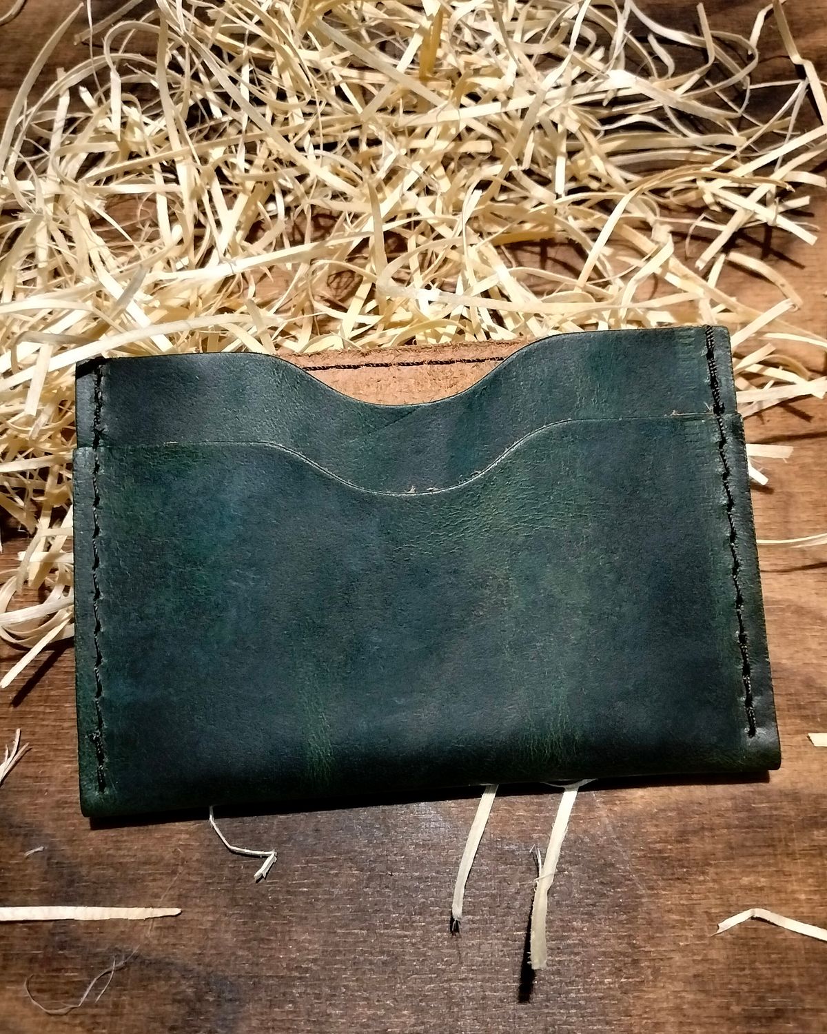 Portfel minimalistyczny Nanowallet zielony