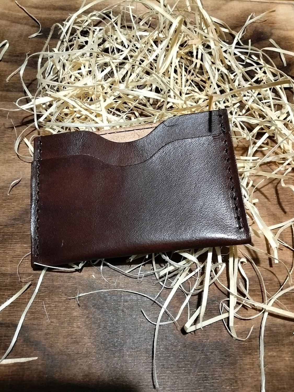 Portfel minimalistyczny Nanowallet brązowy