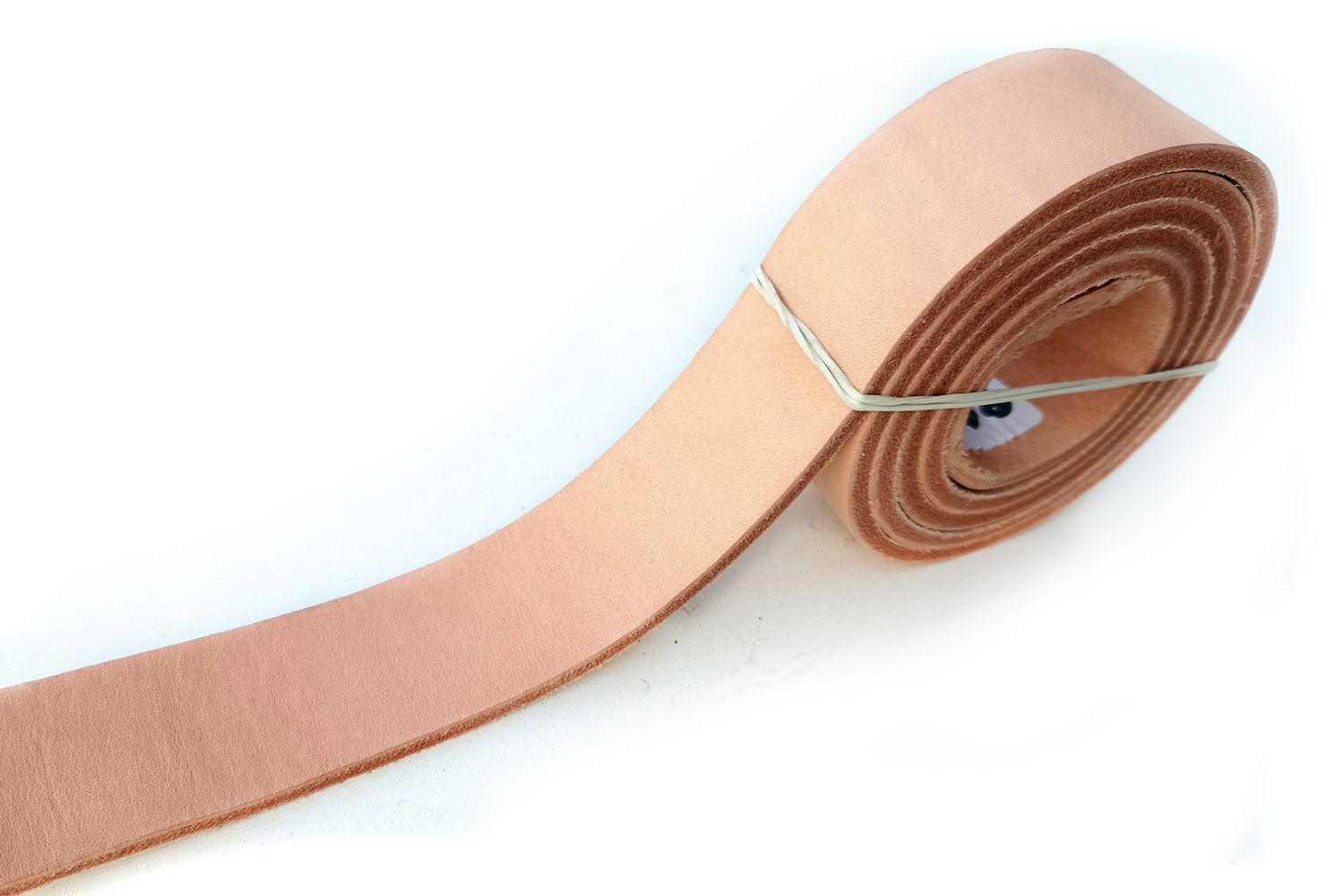 Pasek skórzany ze skóry bydlęcej naturalnej 3,5 x 145 cm 4 mm