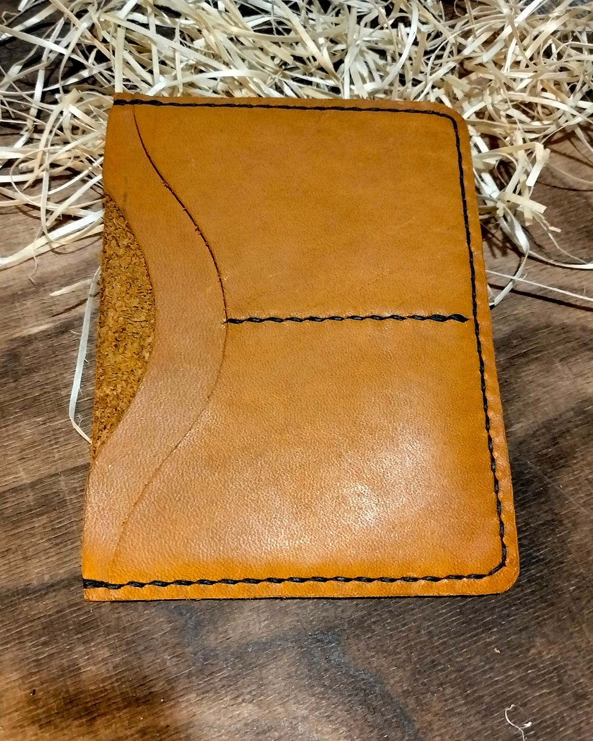 Portfel Hunter Wallet, kolor koniakowy