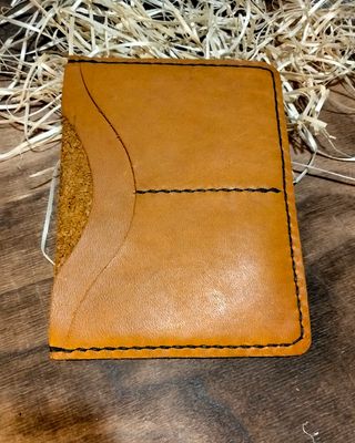 Portfel Hunter Wallet, kolor koniakowy