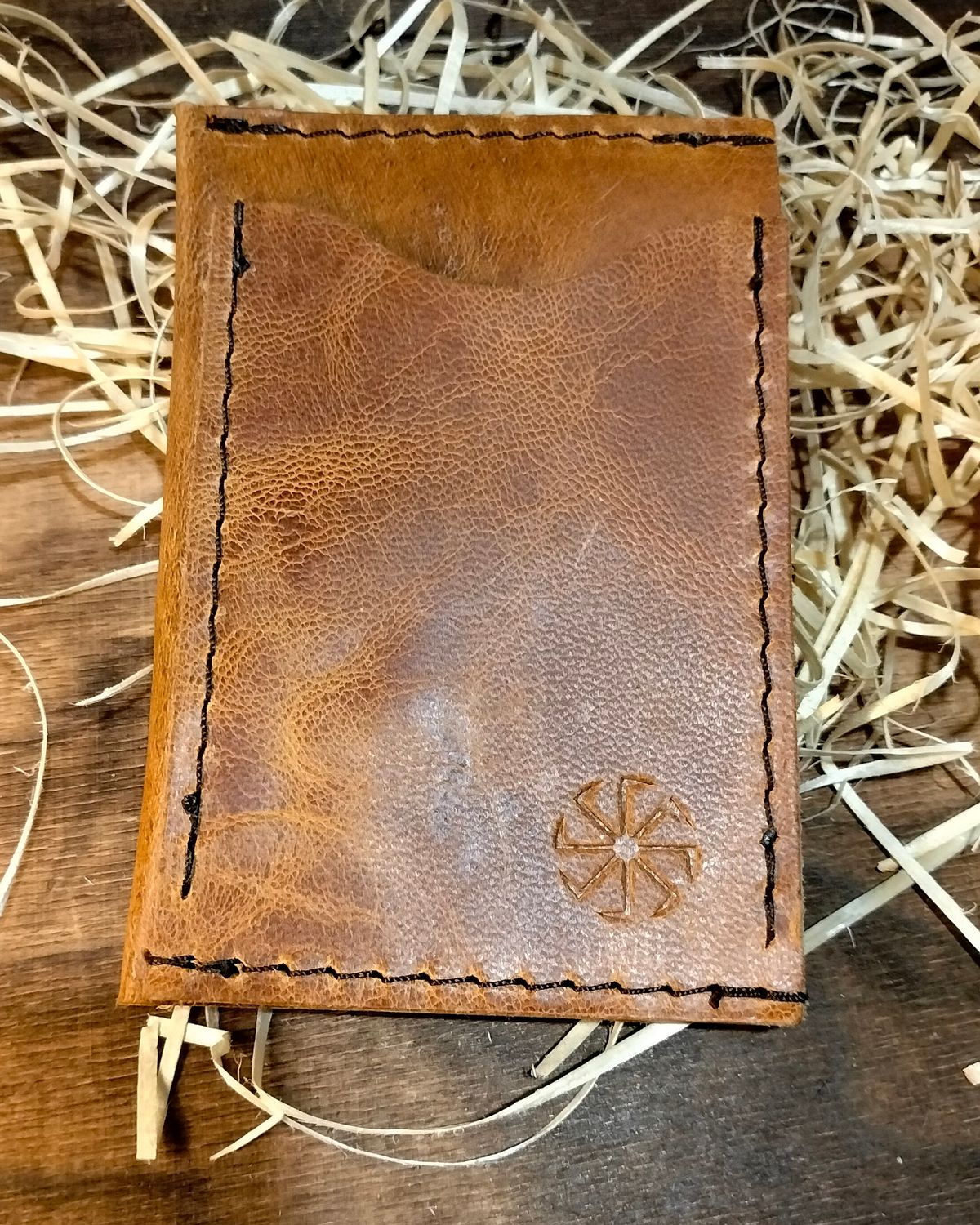 Portfel minimalistyczny Nanowallet jasny koniak Kolovrat