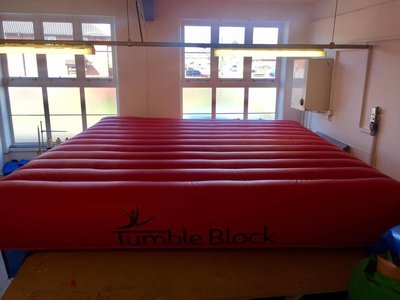 Red 12ft by 13ft Tumble Block