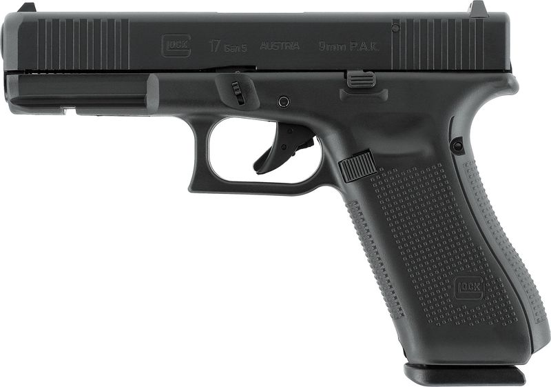 Glock 17 Gen5 schwarz cal. 9 mm P.A.K.