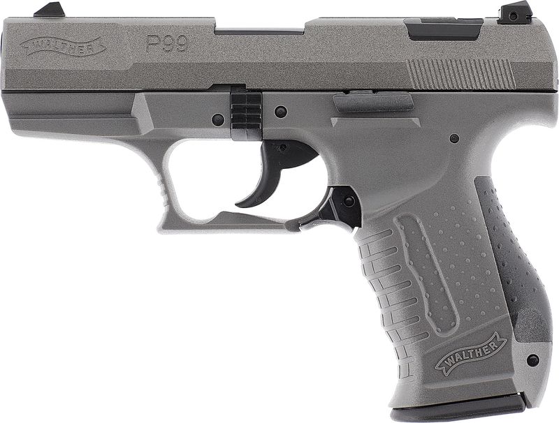Walther P99 Stahlverschluss Grau