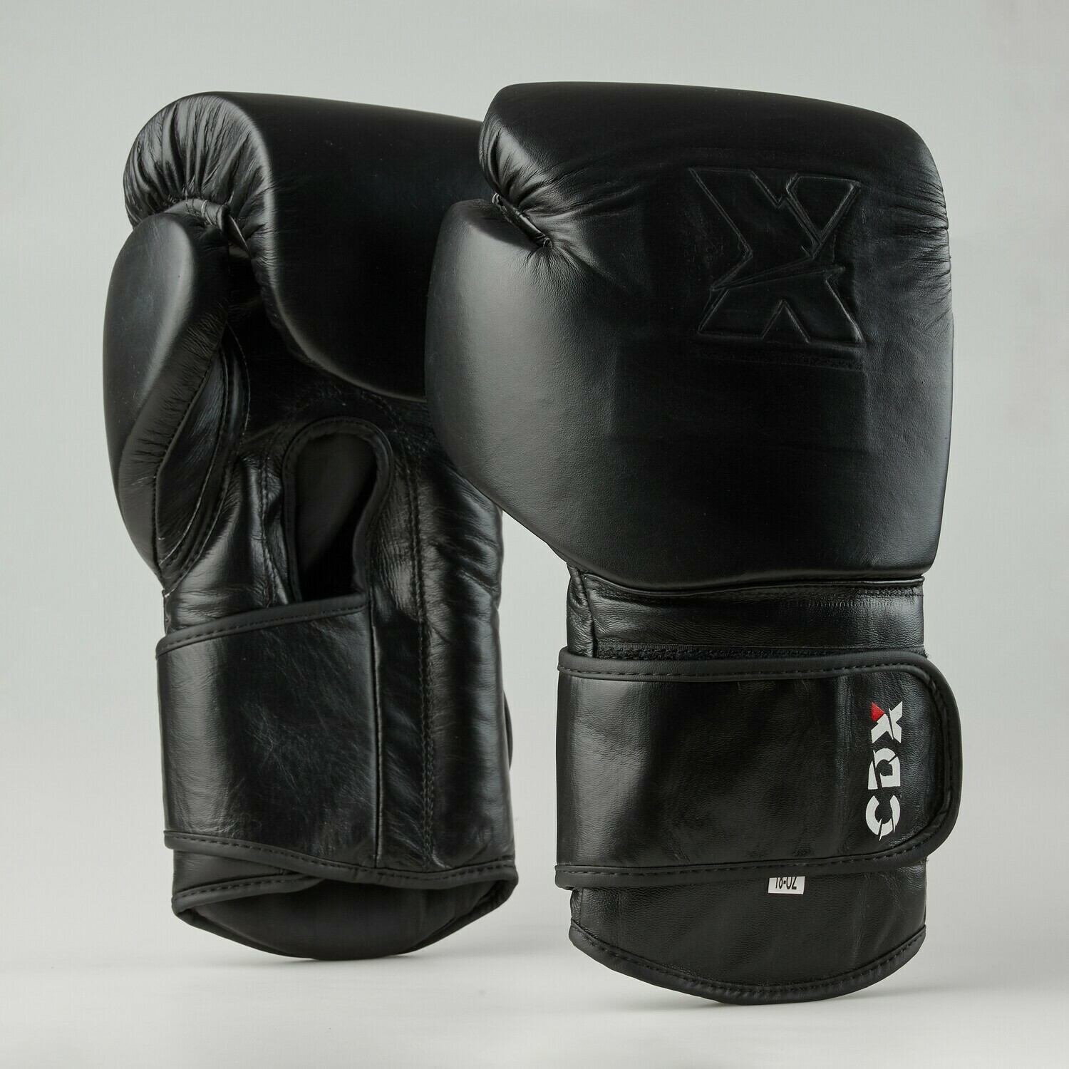 Боксерские перчатки из натуральной кожи "X" с технологией штамповки