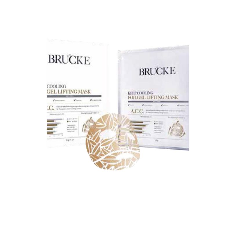 Nature 4 Keep Cooling Foilgel Lifting Mask – Maschera viso lifting e lenitiva ad azione professionale (25 g x 5 pezzi)