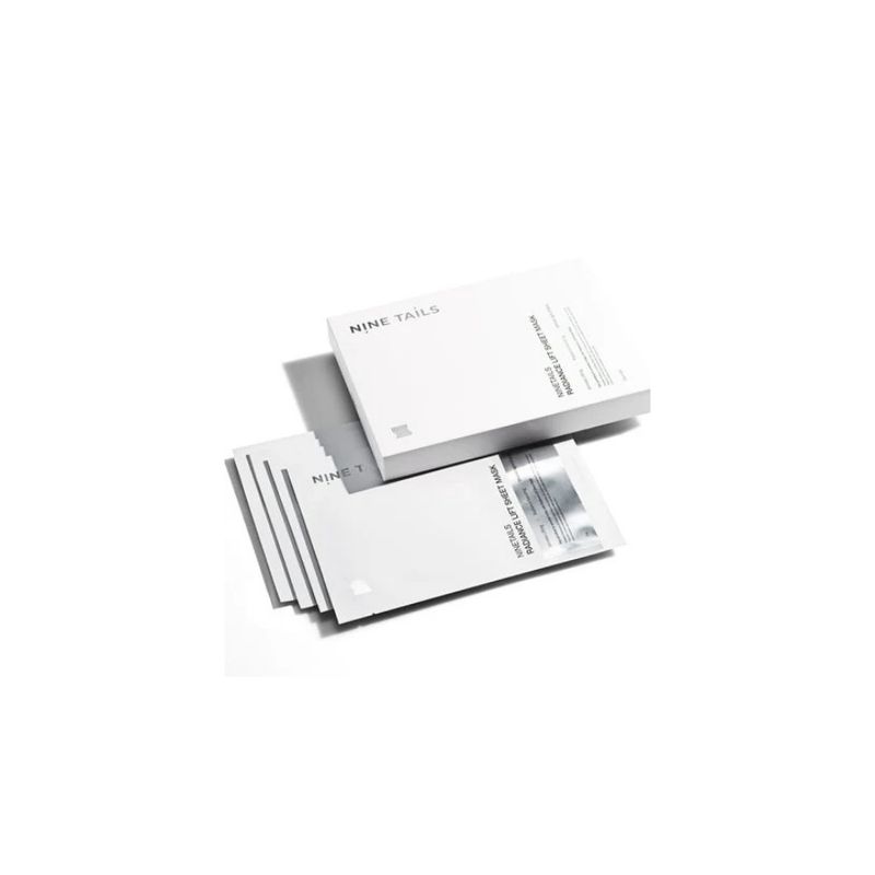 Nine Tails Radiance Lift Sheet Mask – Maschera viso lifting e illuminante con jalea reale e collagene (1 maschera – 23g)