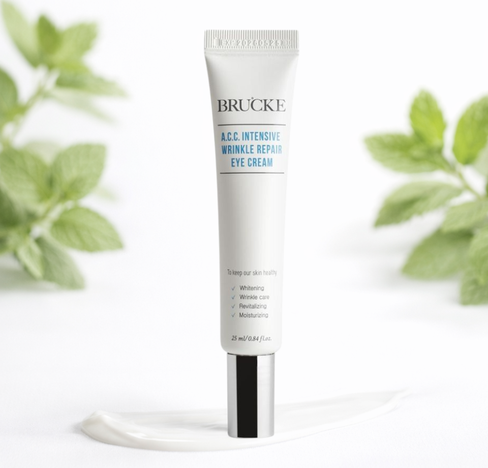 Brucke A.C.C. Intensive Wrinkle Repair Eye Cream – Contorno occhi coreano anti-rughe e illuminante (25 ml)