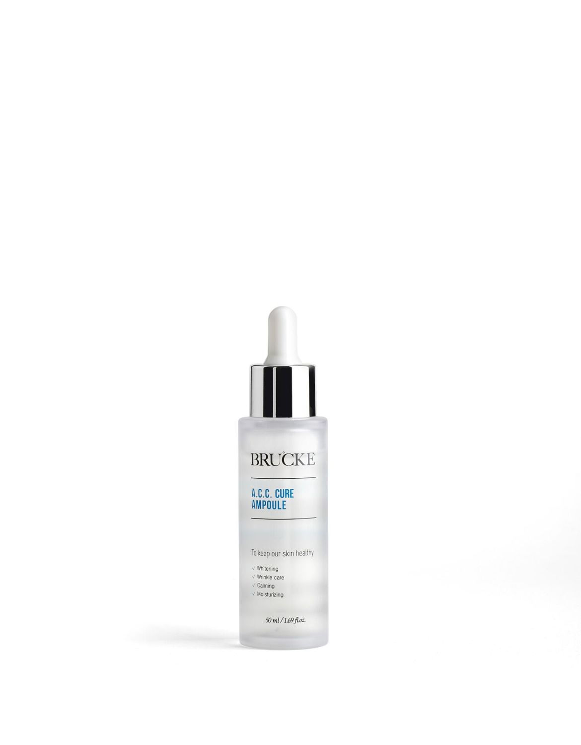 Brucke Cure Ampoule – Siero viso azione intensiva idratante, illuminante e anti-età (50 ml)