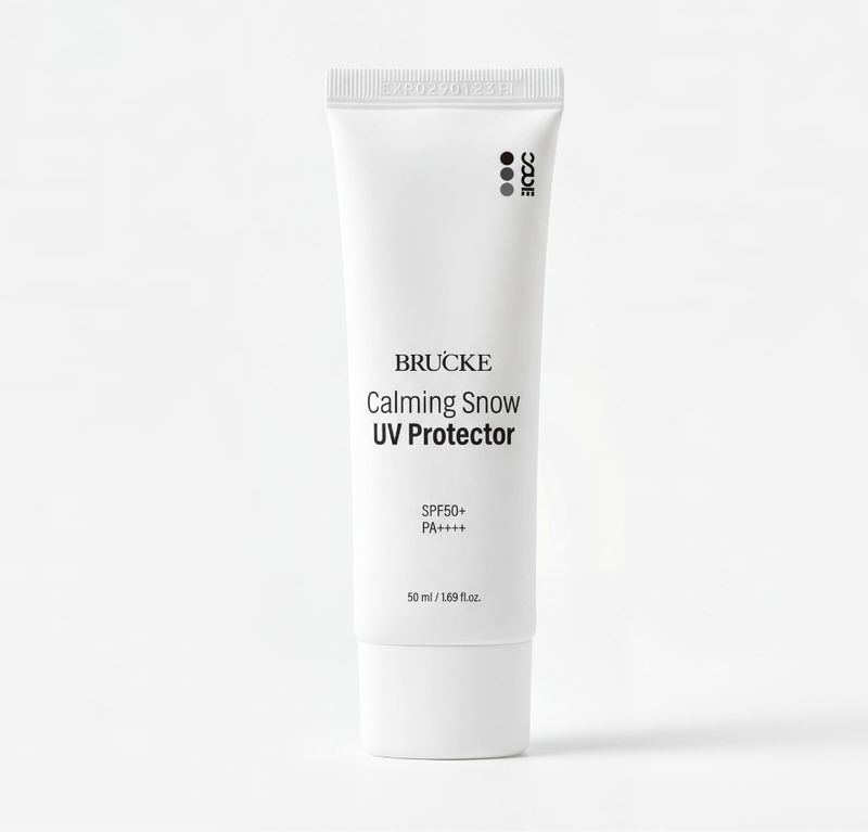 Brucke A.C.C. Calming Snow UV Protector – Protezione Solare Lenitiva SPF 50+(50 ml)