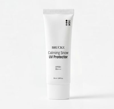 Brucke A.C.C. Calming Snow UV Protector – Protezione Solare Lenitiva SPF 50+(50 ml)