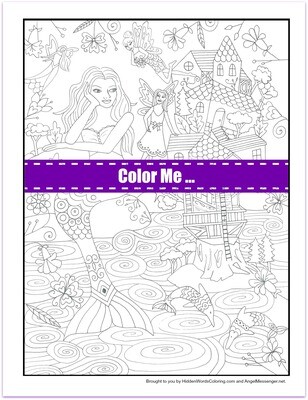 Little People Coloring Page