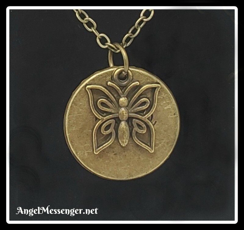 Message of Hope Butterfly Necklace