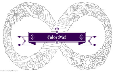 Eternity Coloring Page