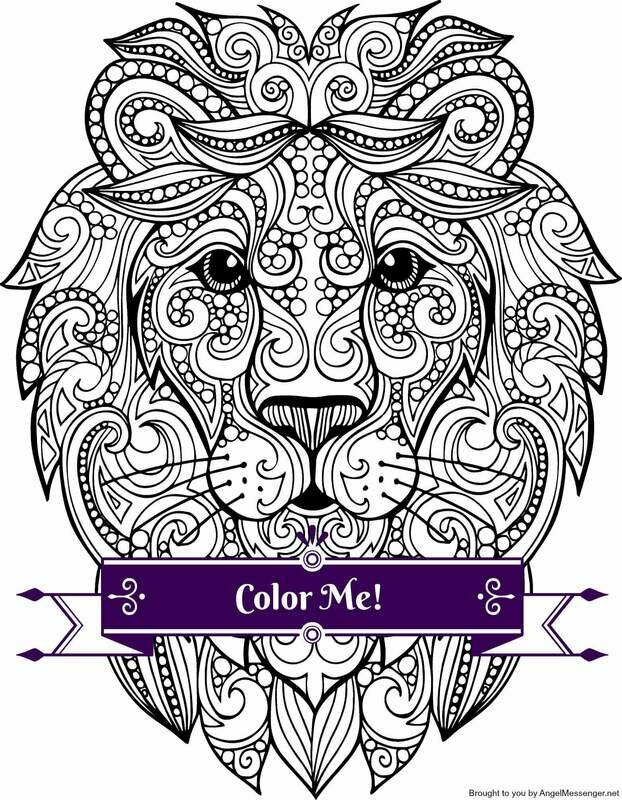 Lion Coloring Page