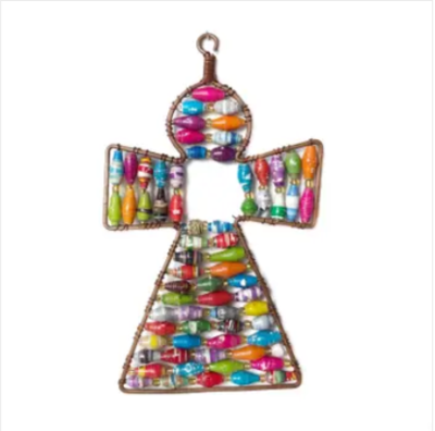 Angel Paper Bead Ornament Angel Paper Bead Ornament