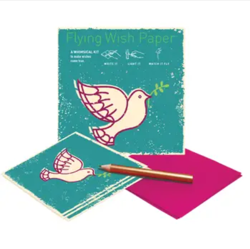 Dove Flying Wish Paper