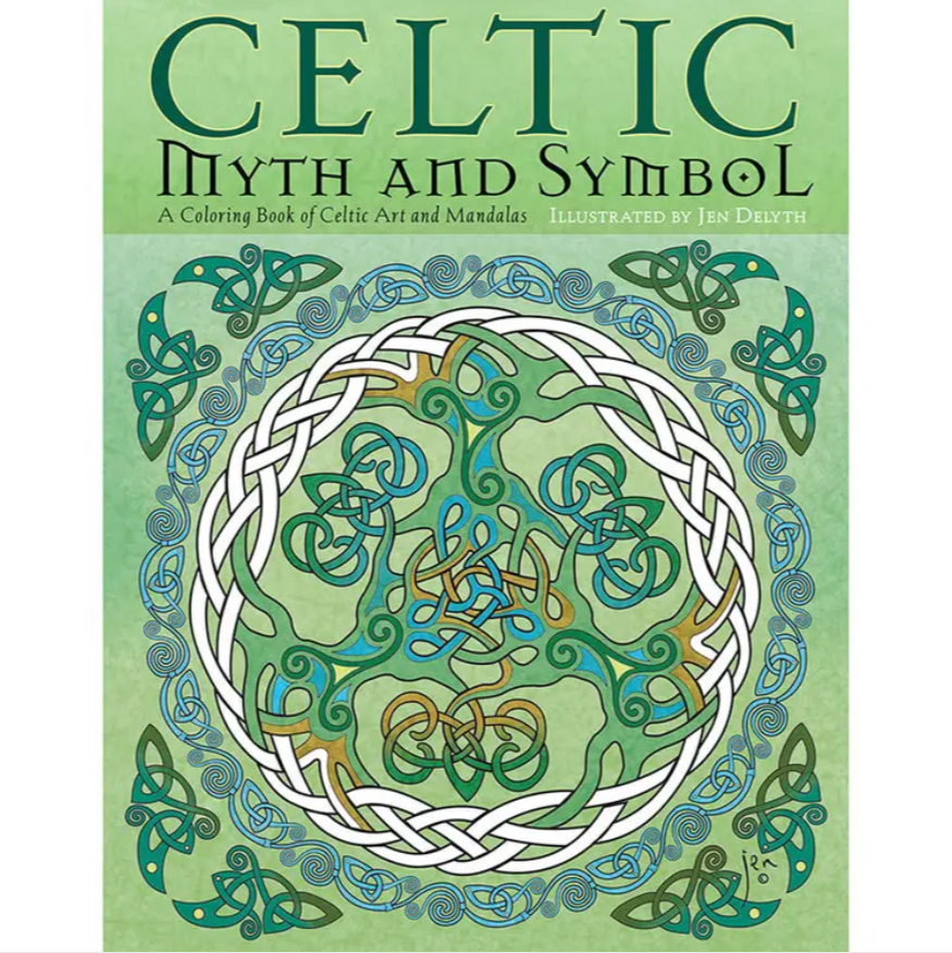 Celtic Myth And Symbol Coloring Book