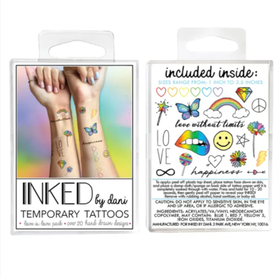 Love is Love Pack (Temporary Tattoos) Love is Love Pack (Temporary Tattoos)