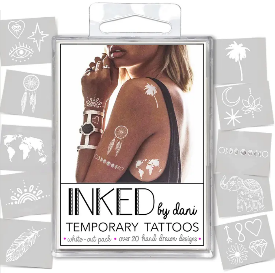 White-Out Pack (Temporary Tattoos)