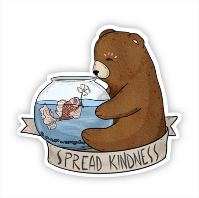 Spread Kindness Cute Sticker