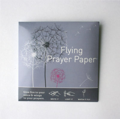 Dandelion Prayer Flying Wish Paper
