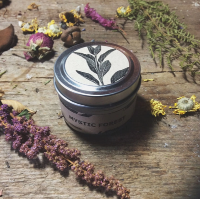Mystic Forest Travel Tin Candle Mystic Forest Travel Tin Candle