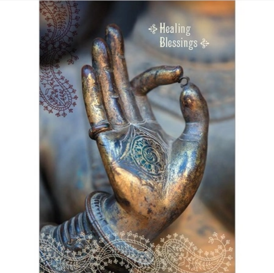 Healing Blessings Greeting Card