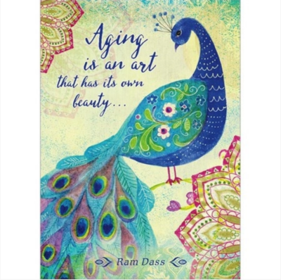 Aging Is an Art Greeting Card
