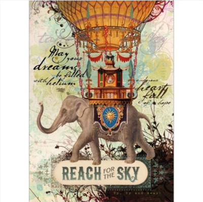 Reach for the Sky Greeting Card