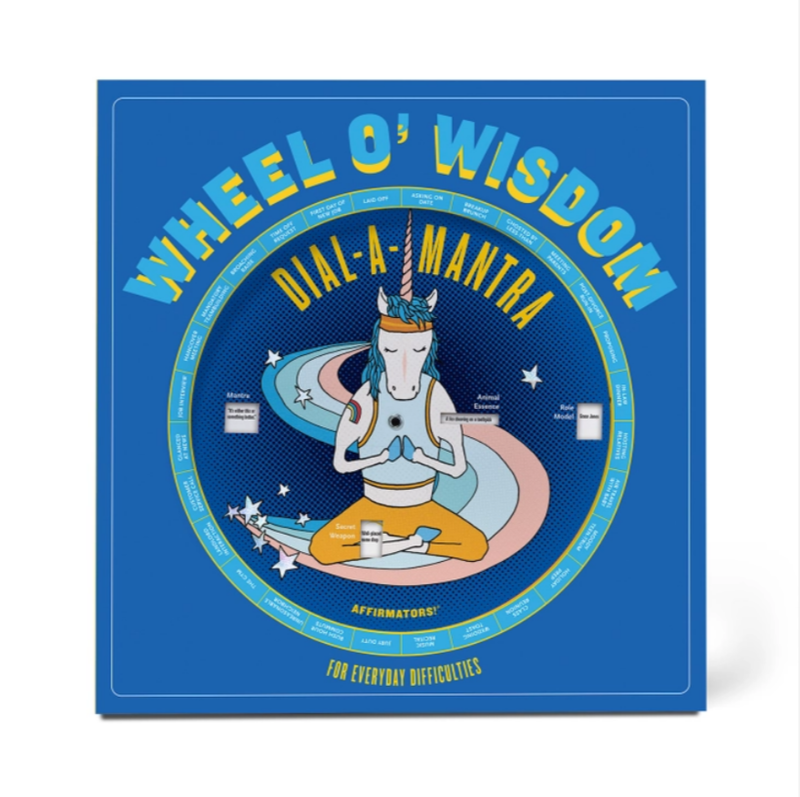 Affirmators!® Dial-a-Mantra Wheel O&#39; Wisdom