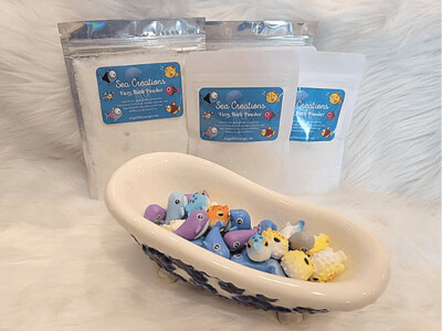 Sea Creations Fizzy Bath Powder Sea Creations Fizzy Bath Powder
