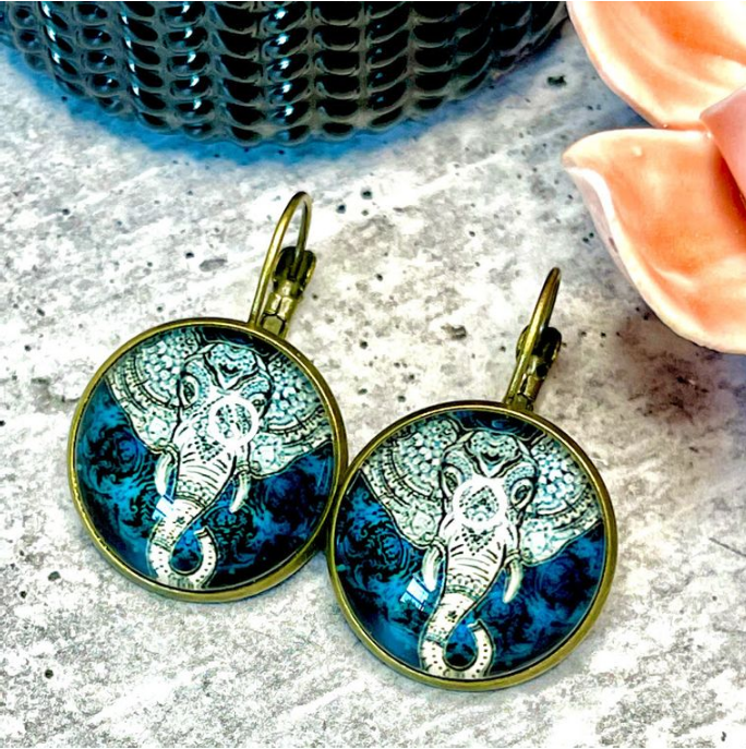Elephant Earrings