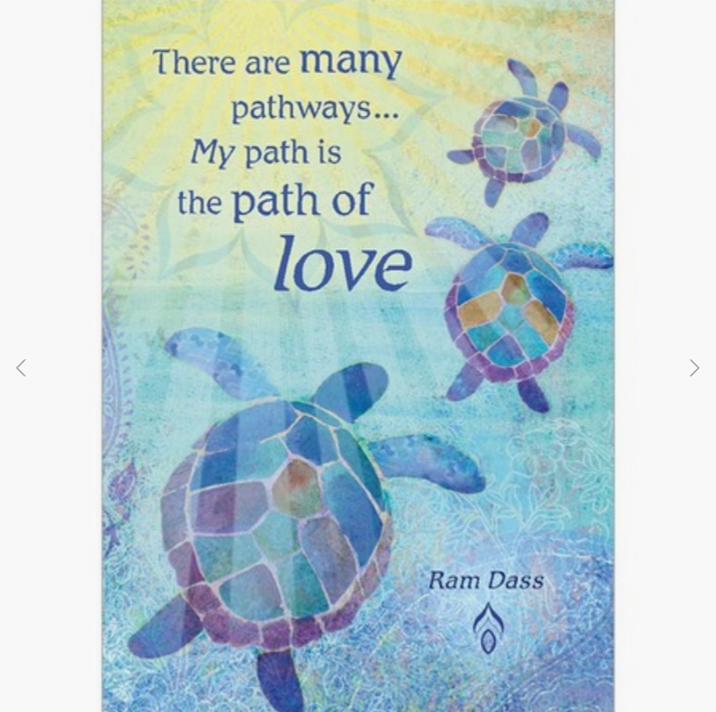 Many Pathways Greeting Card