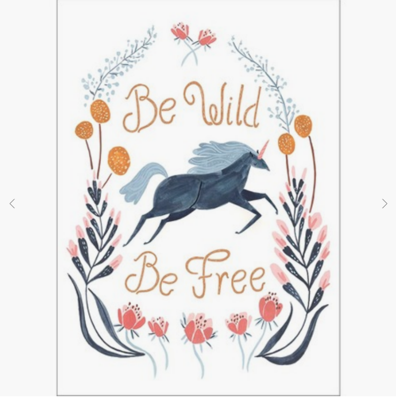 Be Wild Greeting Card