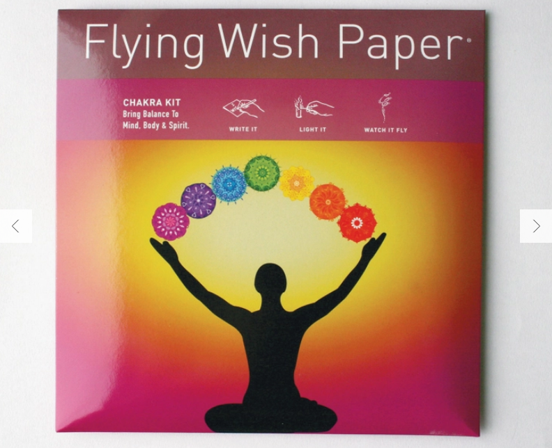Chakra Wish Paper (50 Wishes!)