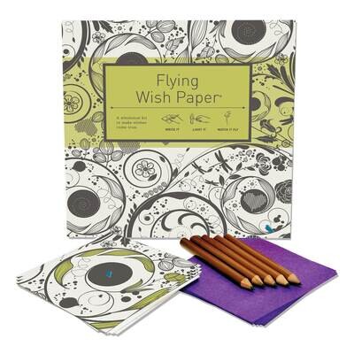 Swirls Flying Wish Paper (50 Wishes!) Swirls Flying Wish Paper (50 Wishes!)
