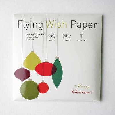 Retro Ornaments Flying Wish Paper (50 Wishes!)