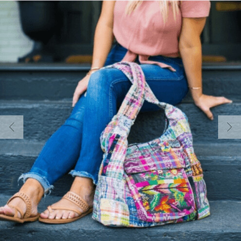 Upcycled Patch Purse