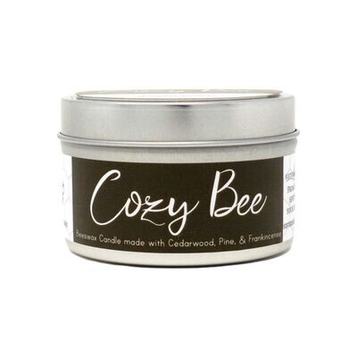 Cozy Bee Beeswax Candle