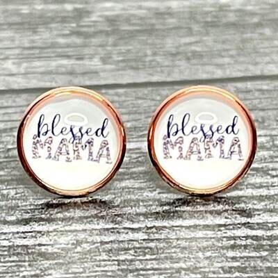 Blessed Mama Earrings