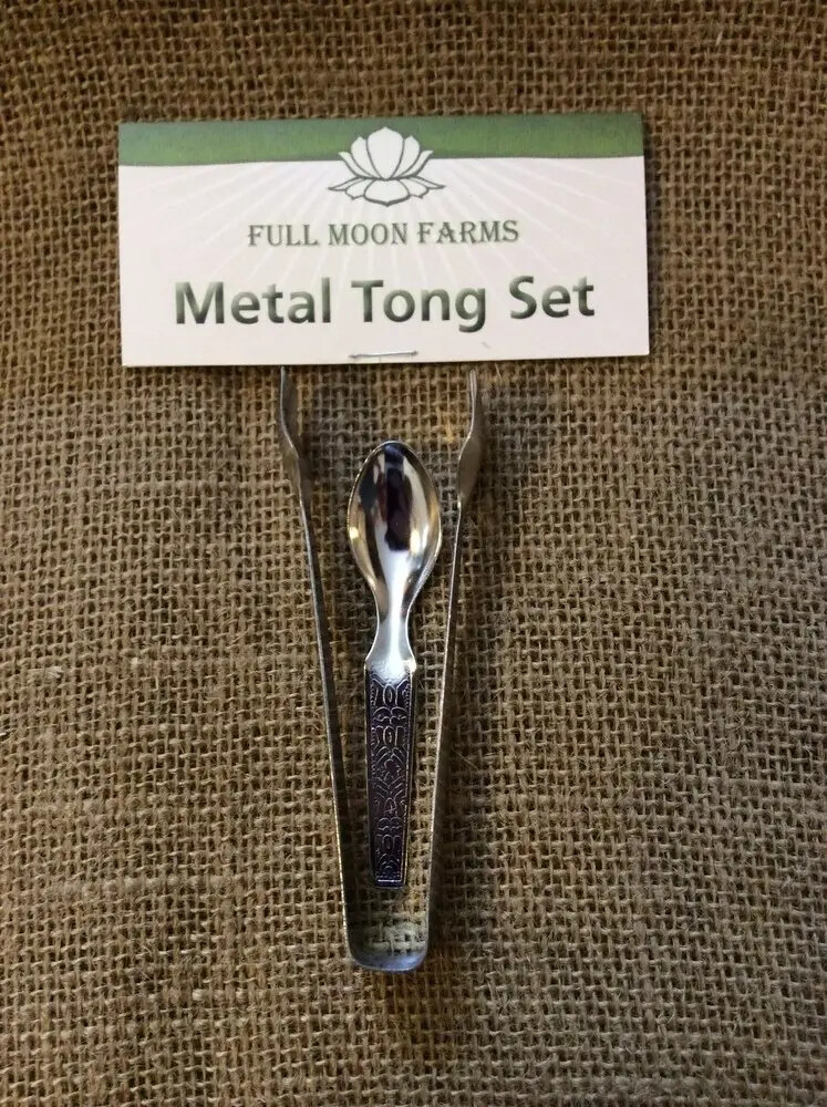 Tong and Spoon Kit for Resin Incense