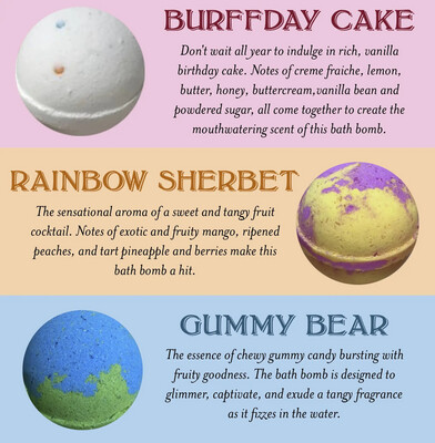 XL Magic Bath Bombs for Kids