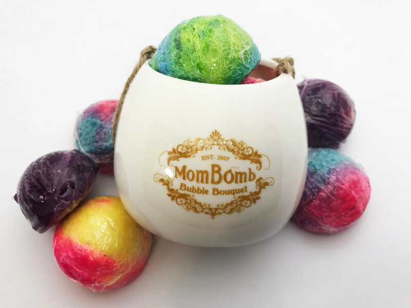Bath Bomb Bubble Bouquet Gift Set