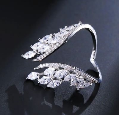 Angel Wings Adjustable Ring