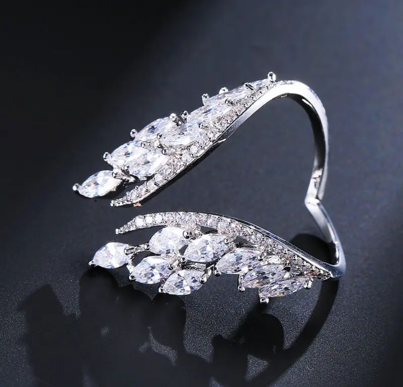 Angel Wings Adjustable Ring