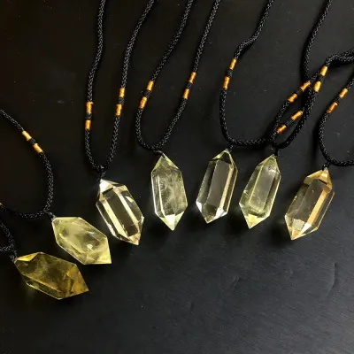 Citrine Pendant Necklace