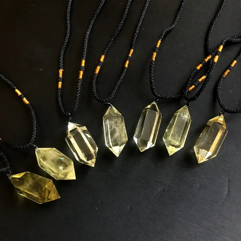 Citrine Pendant Necklace