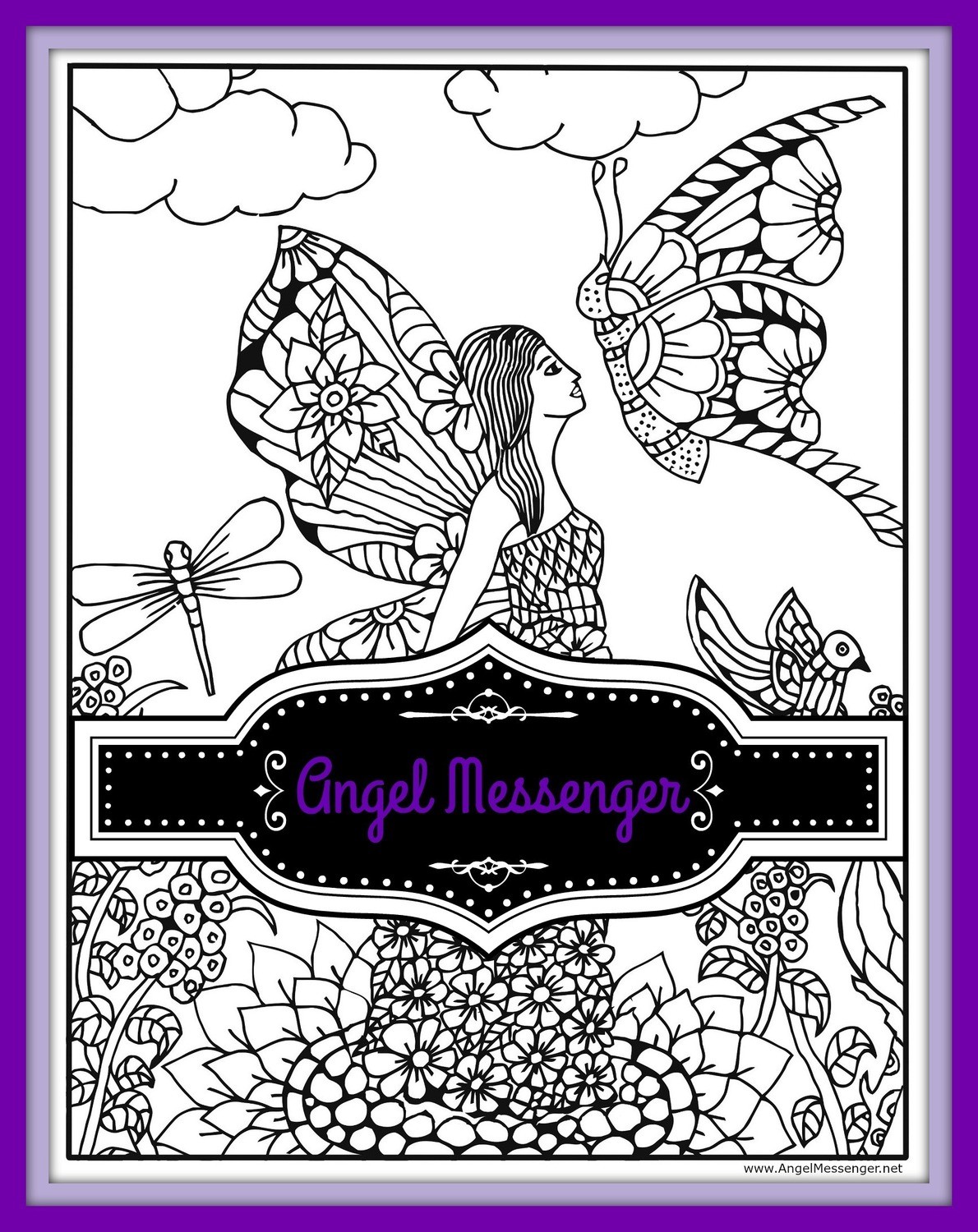 Angel Coloring Page